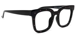 Herrera Square Black Glasses2