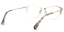 Cleanthe Cat Eye Dusty-Pink Glasses4