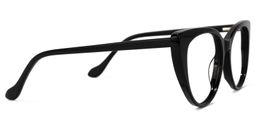 Cadieux Cateye Black Glasses2