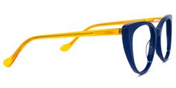 Cadieux Cateye Dark-Blue Glasses2