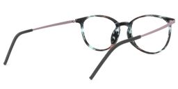 Brinkley Round Green-Floral Glasses3