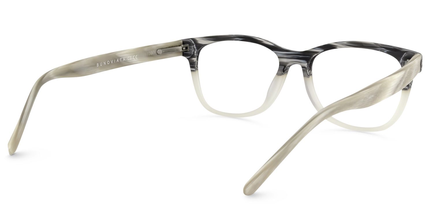 Square Gray Glasses | Zeelool Glasses4