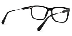 Darwin Rectangle Black Glasses4