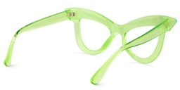 Dent Cat Eye Green Glasses4