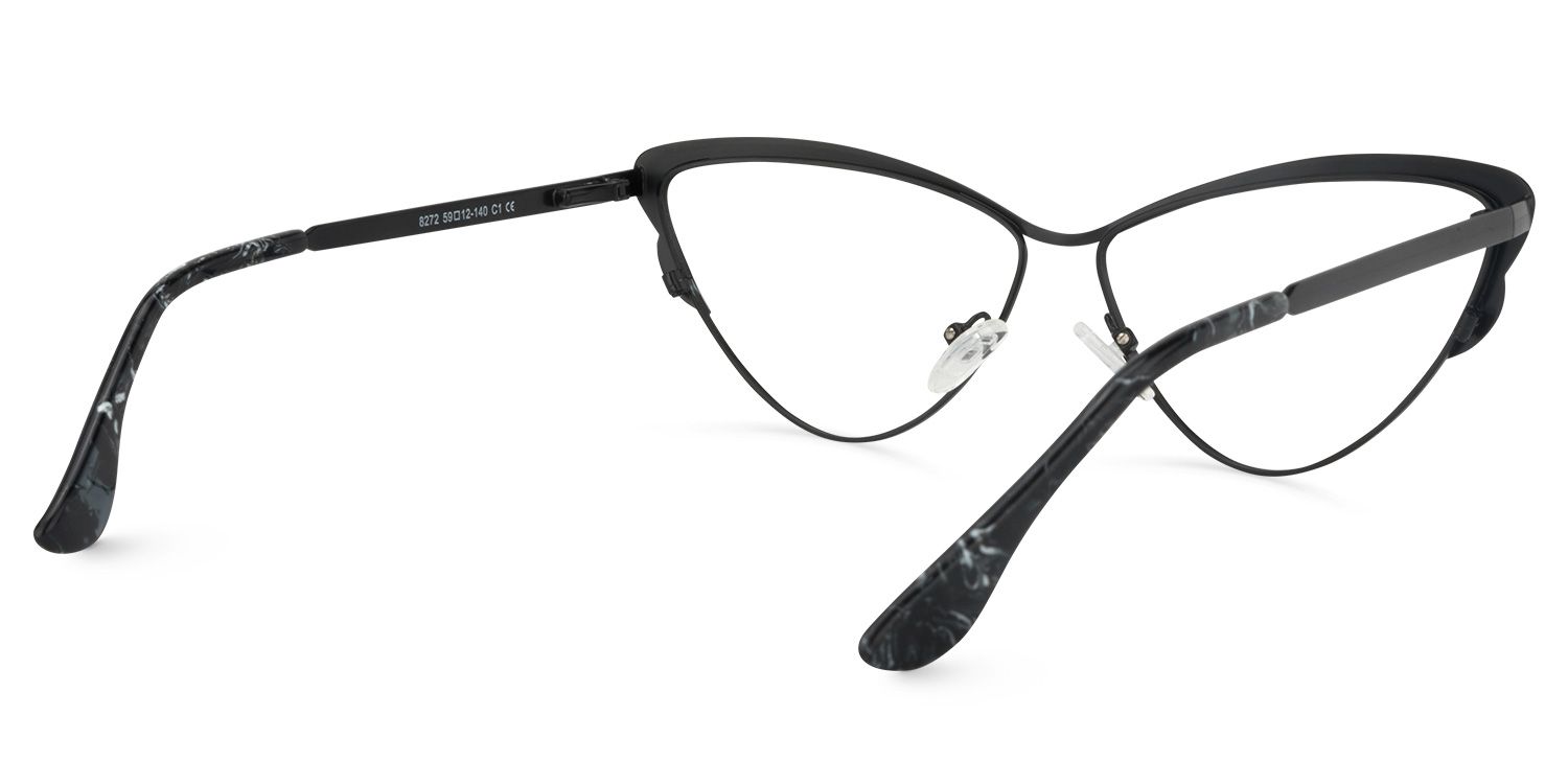 Cat Eye White Glasses | Zeelool Glasses4