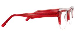 Cormier Square Red Glasses2