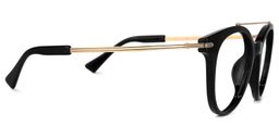 Luisa Round Black Glasses2