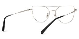Florrie Aviator Silver Glasses4