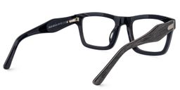 Riley Rectangle Dark-Gray Glasses4