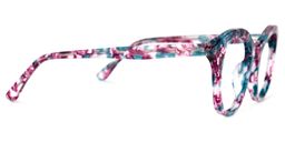 Carlock Square Purple-Floral Glasses2