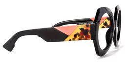 Geoffrey Geometric Black Glasses4