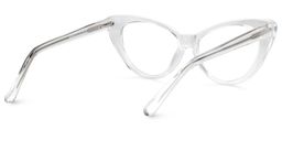 Alastair Cat Eye Clear Glasses4