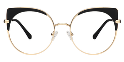 Dominic Round Browline Eyeglasses0