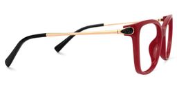 Schirack Cateye Red Glasses2