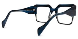 Chaundra Square Blue Glasses3