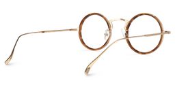 Alisa Round Tortoise Glasses3