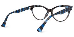 Lyndon Cateye Blue-Floral Glasses3