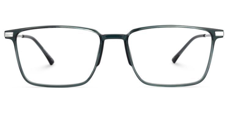 Cardona Square Green Glasses