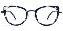 Taisha Cateye Blue-Tortoise Glasses0