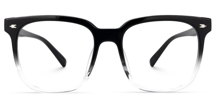 Myriam Square Black Glasses