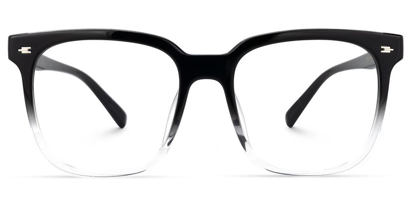 Myriam Square Black Glasses