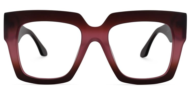 Prakhya Square Red Glasses