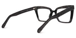 Akers Cateye Black Glasses3