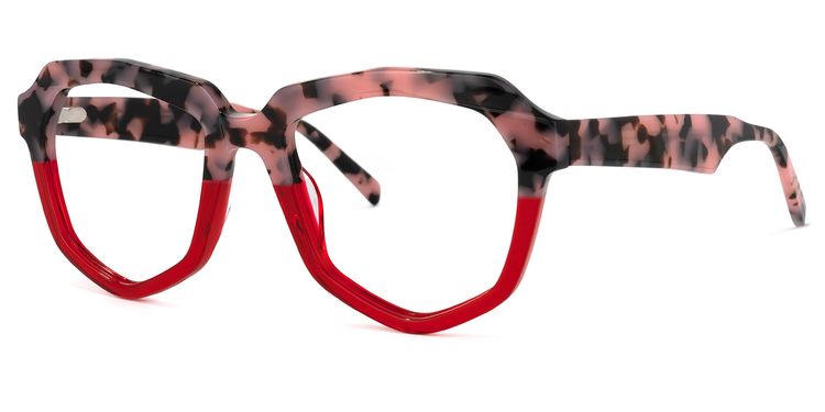 Fondren Geometric Two-Tone Glasses