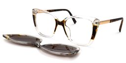 Deonna Clip-on Clear Glasses2