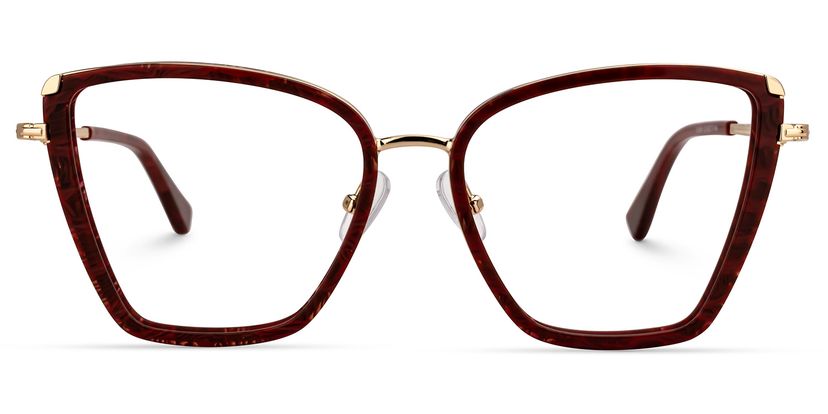 Nilsa Cateye Red Glasses