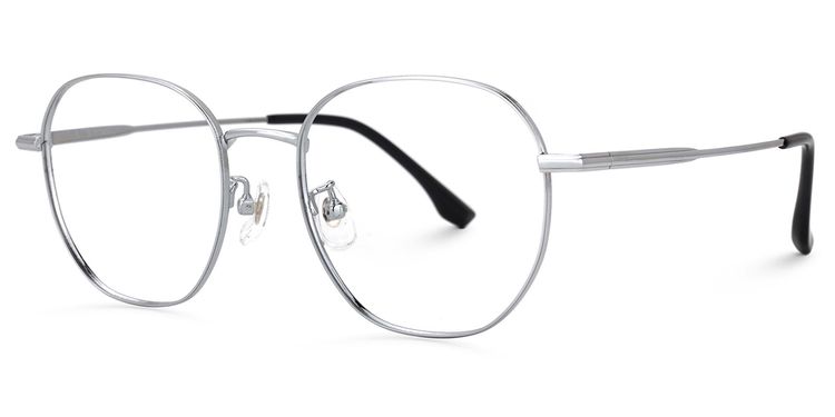 Bezjak Round Silver Glasses