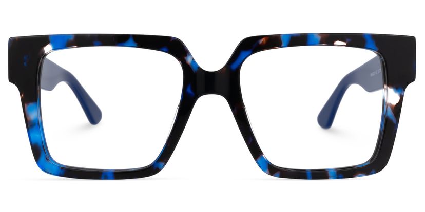 Wilmarie Square Blue-Tortoise Glasses