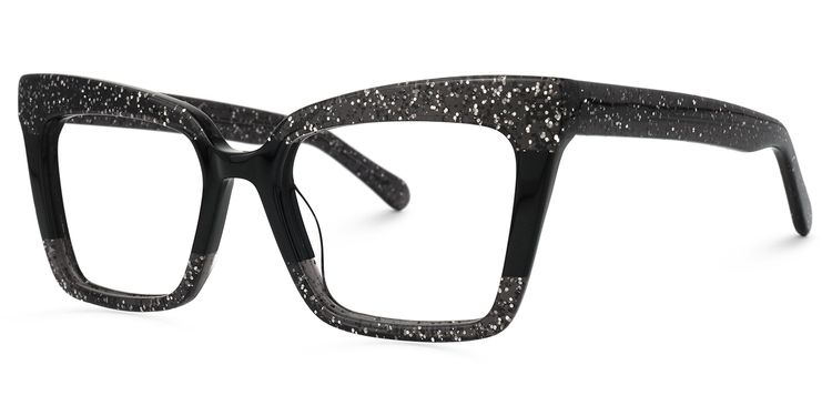 Akers Cateye Black Glasses