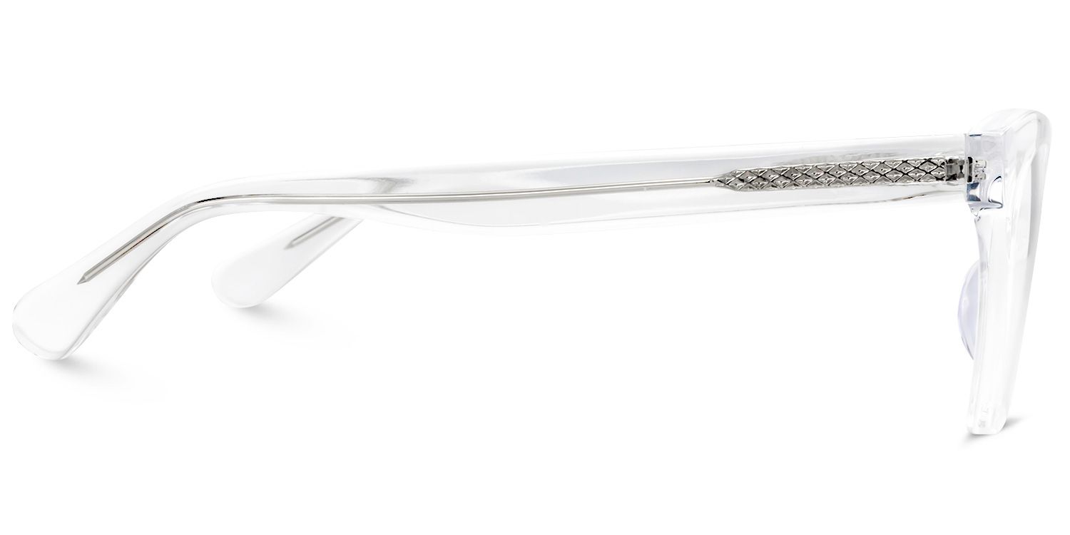 Cat Eye Clear Glasses | Zeelool Optical3