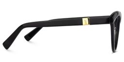 Sean Cat Eye Black Glasses3