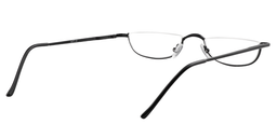 Tabitha Oval Black Reading Glasses5