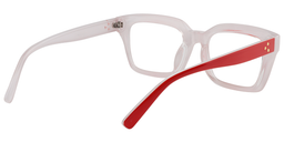 Ena Rectangle Red Reading Glasses5
