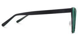 Farley Cateye Green Glasses3