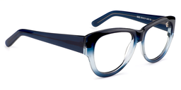 Isaac Round Dark Blue Glasses3
