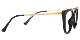 Marcus Cateye Black Glasses3