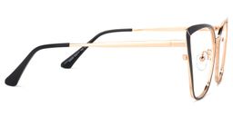 Maxwell Cateye Black Glasses3