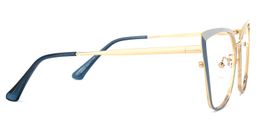 Maxwell Cateye Blue Glasses3