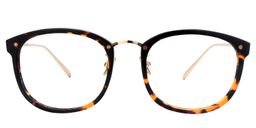 Alfred Round Tortoise Glasses0