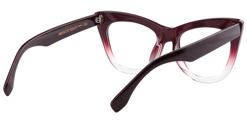 Cateye Red Glasses5