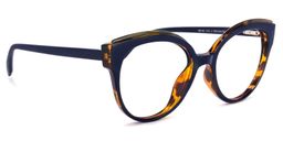 Orlando Cateye Dark-Blue Glasses2
