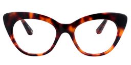 Andrea Cat Eye Tortoise Glasses0