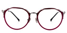 Alvin Round Red Glasses0