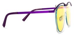 Nathalie Aviator Purple Sunglasses3