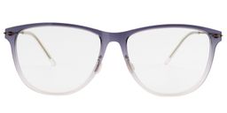  Beverly Rectangle Light Purple Glasses0