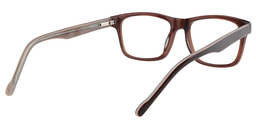Sabina Rectangle Brown Glasses5